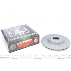 Диск гальмівний (передній) Mazda 3 1.5D/2.0/2.2D 13-/CX-3 15- (295x25)(з покриттям)(вентил.)