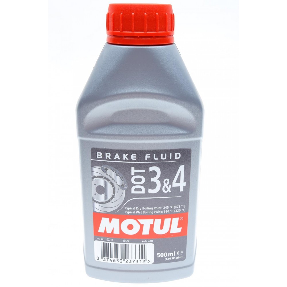 Рідина гальмівна DOT 3&4 (0,5L) (102718)