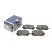 Колодки гальмівні (передні) Toyota Avensis/Corolla 01-10 (Akebono)