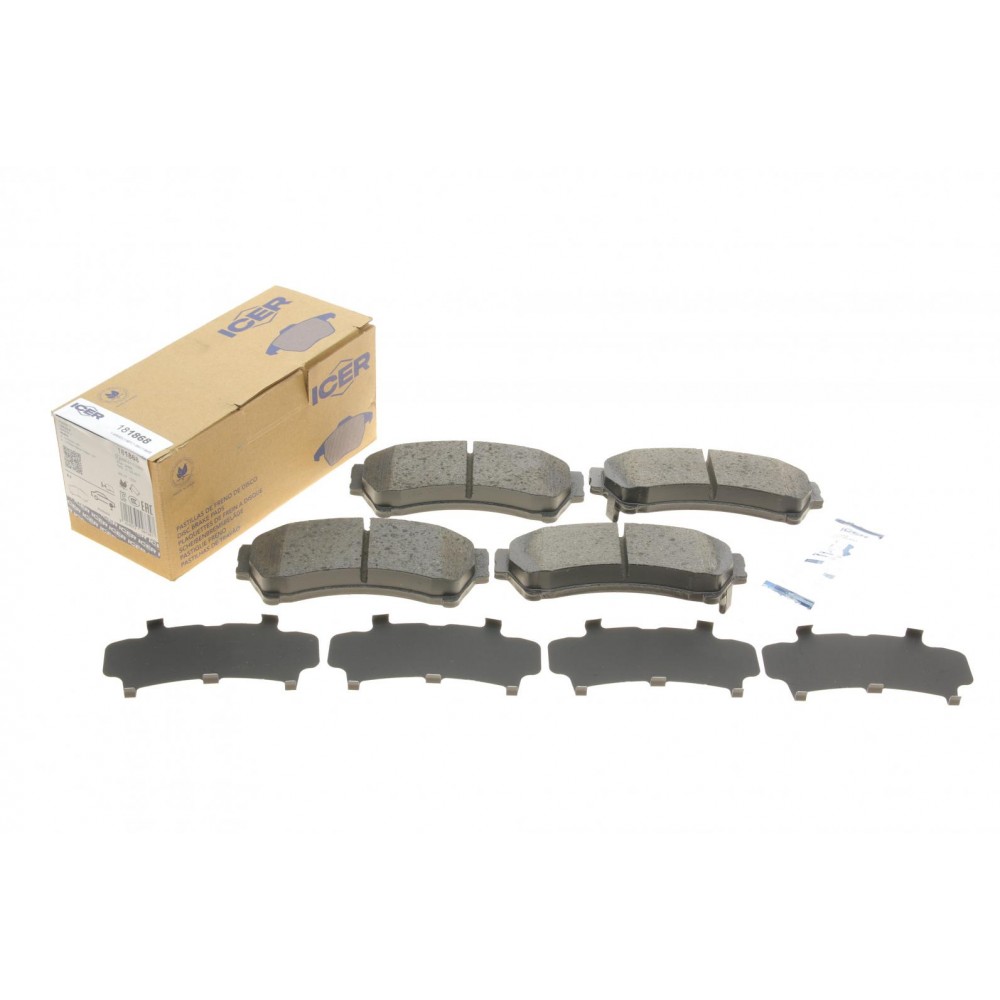 Колодки гальмівні (передні) Ford Fusion/Ford USA Fusion 06-/Mazda 6 02-13
