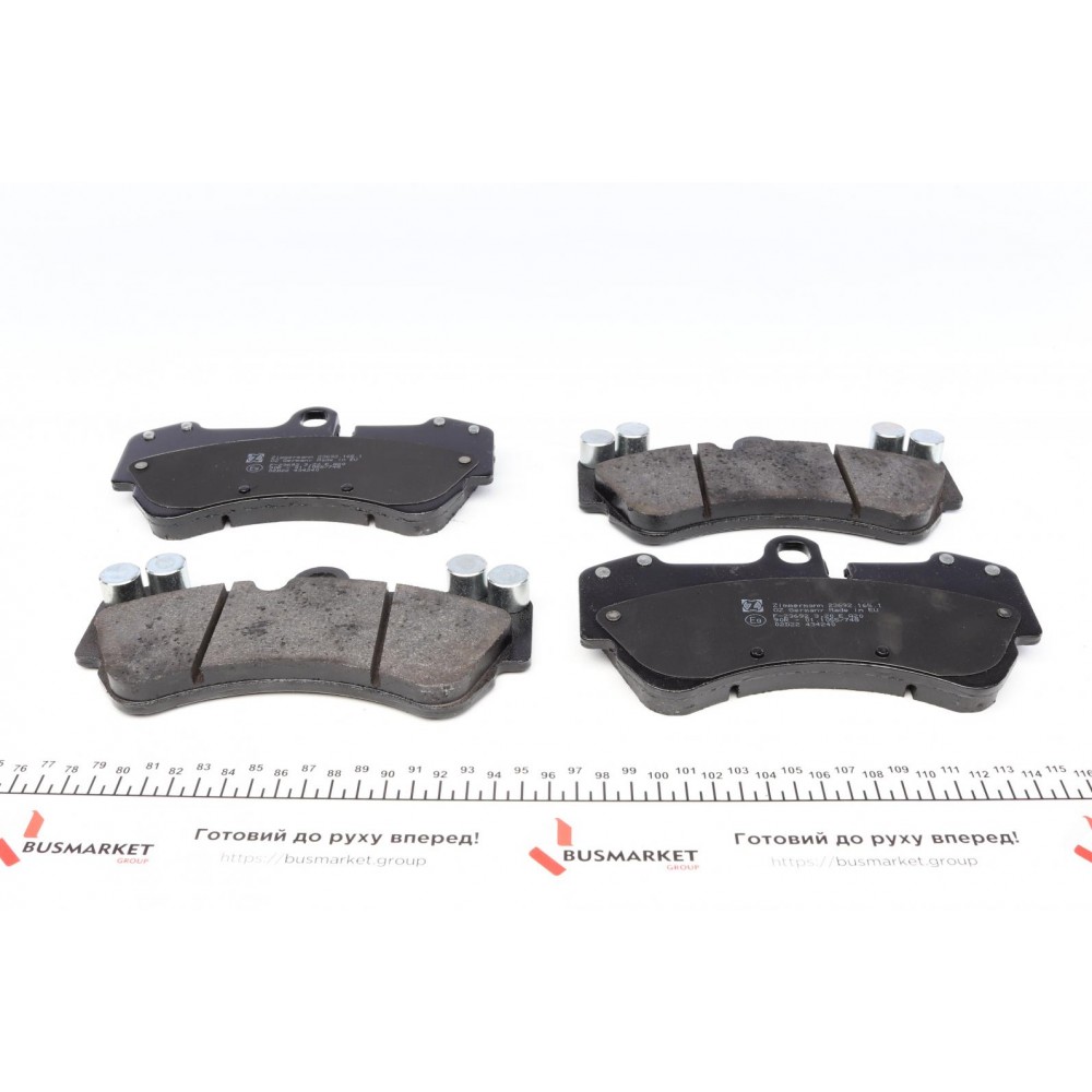 Колодки гальмівні (передні) Porsche Cayenne/VW Touareg 02-10 (Brembo) (190.2x99,5x16.5)