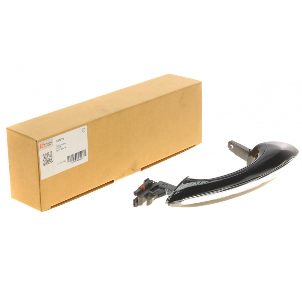 Ручка дверей (R) BMW 5 (F10/F07)/7 (F01-F04) 08-16 (чорна)