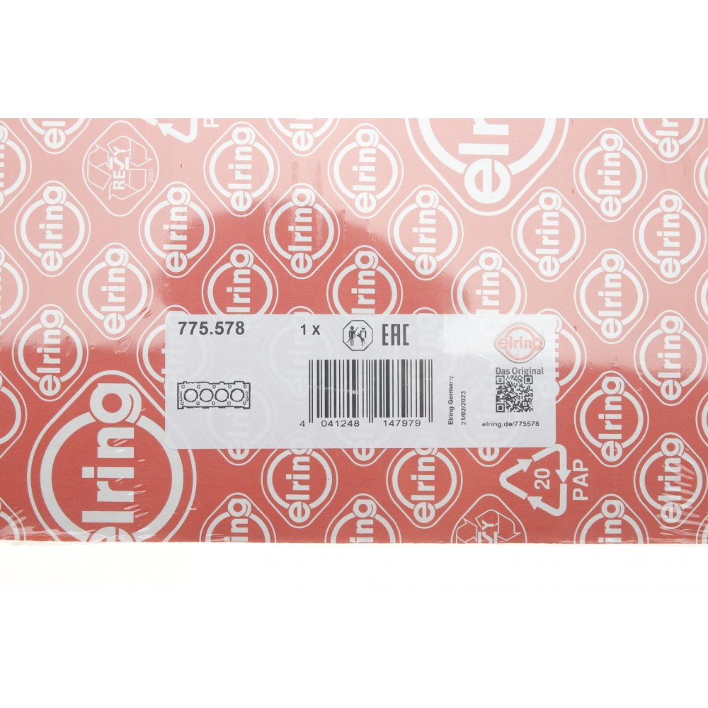 Прокладка ГБЦ Opel Astra F/G/Kadett E/Vectra A/B 1.6 -02 (1.3mm)