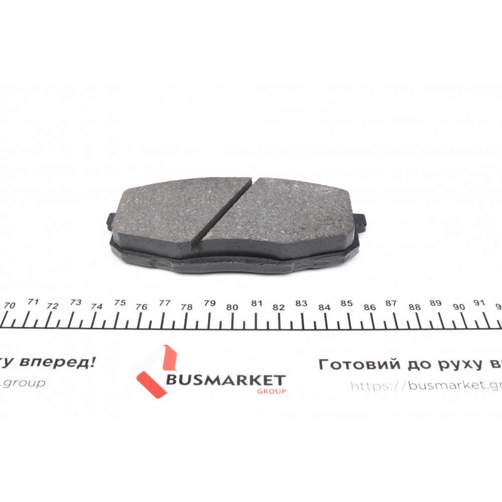 Колодки гальмівні (передні) Kia Ceed 1.4/1.6 CRDI/CVVT 06- (Mando)