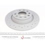 Диск гальмівний (задній) Audi A3/Skoda Octavia/VW Golf/Passat 04-14 (282x12) (з покриттям)( з отворами