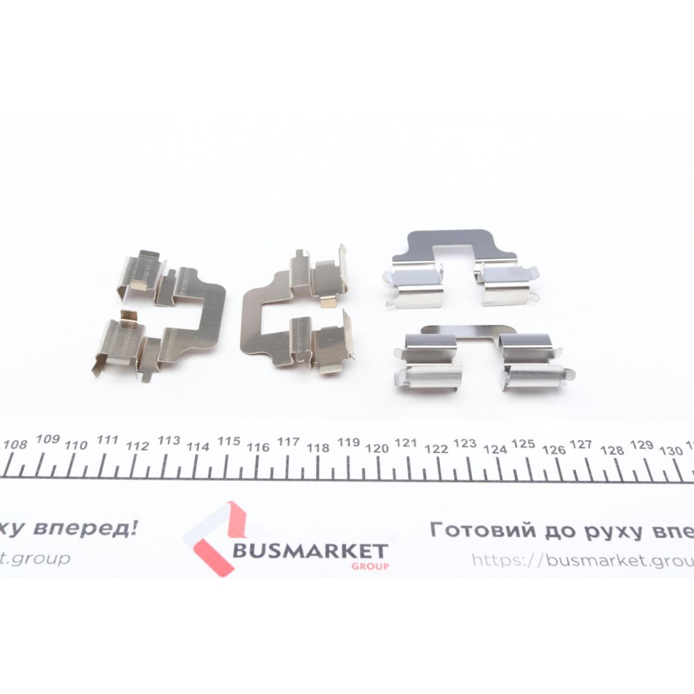 Планка супорта (заднього) прижимна (к-кт) Ford Galaxy/Mondeo IV/Volvo S80/V70/XC70 05- (Lucas)