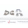 Планка супорта (заднього) прижимна (к-кт) Ford Galaxy/Mondeo IV/Volvo S80/V70/XC70 05- (Lucas)