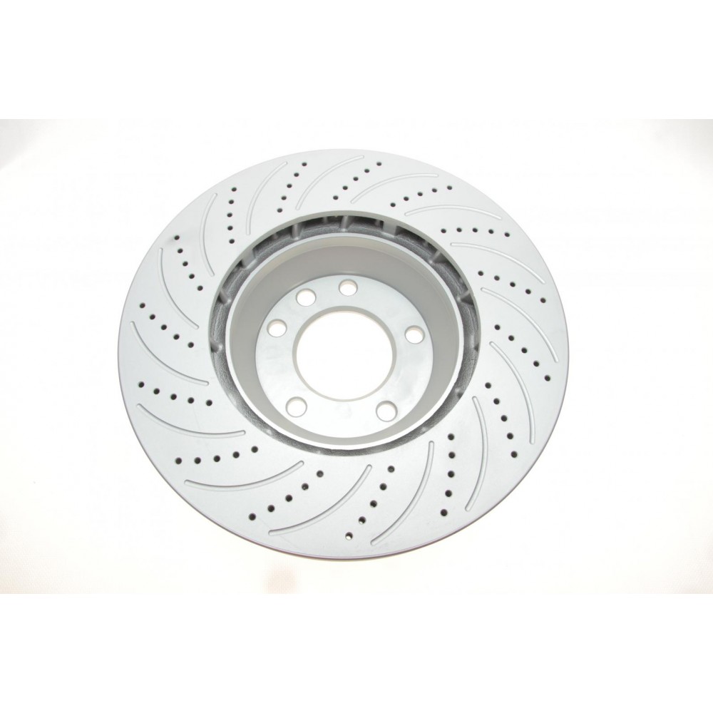 Диск гальмівний (передній) Audi Q7 06-15/Porsche Cayenne 02-/VW Touareg 02-10 (350x34) (R)