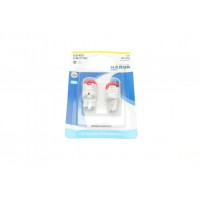 Автолампа W21/5W 12V 21/5W W3x16q (LED) (червона) (к-кт 2шт.)