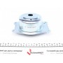 Подушка двигуна (передня) (L) Opel Astra/Zafira 98-09