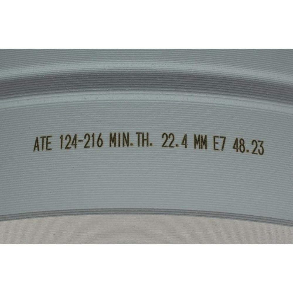Диск гальмівний (задній) BMW X5 (E70/F15/F85)/X6 (E71/E72/F16/F86) 07- (345x24) (з покр.) (вент.)