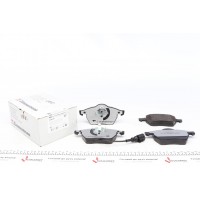 Колодки гальмівні (передні) Audi A3/VW Golf IV -03 (Ate-Teves) (з датчиком)(з низьким продукуванням пилу)