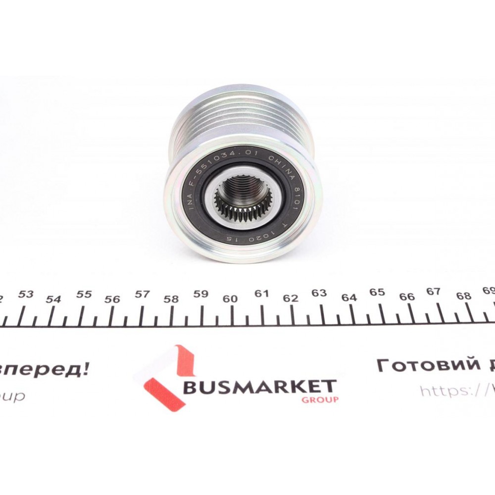 Шків генератора Nissan Qashqai 2.0i 07-14