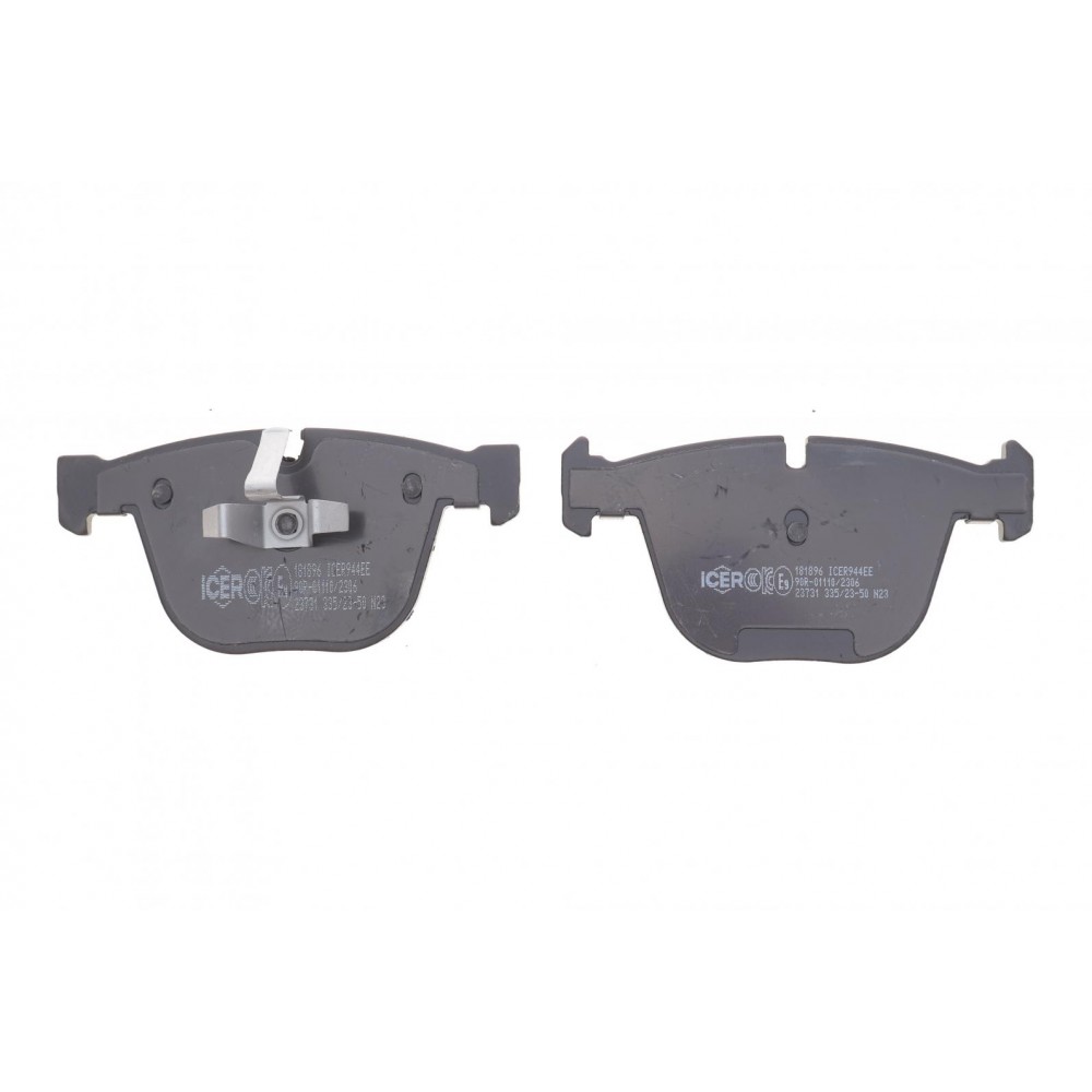 Колодки гальмівні (задні) BMW 5 (F07/F10/F11) 09-/7 (F01-F04) 08-15