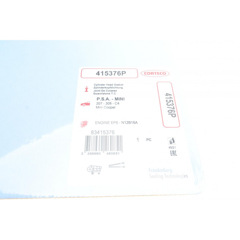 Прокладка ГБЦ Citroen Berlingo/Peugeot Partner 1.6 VTI 10- (0.9mm)
