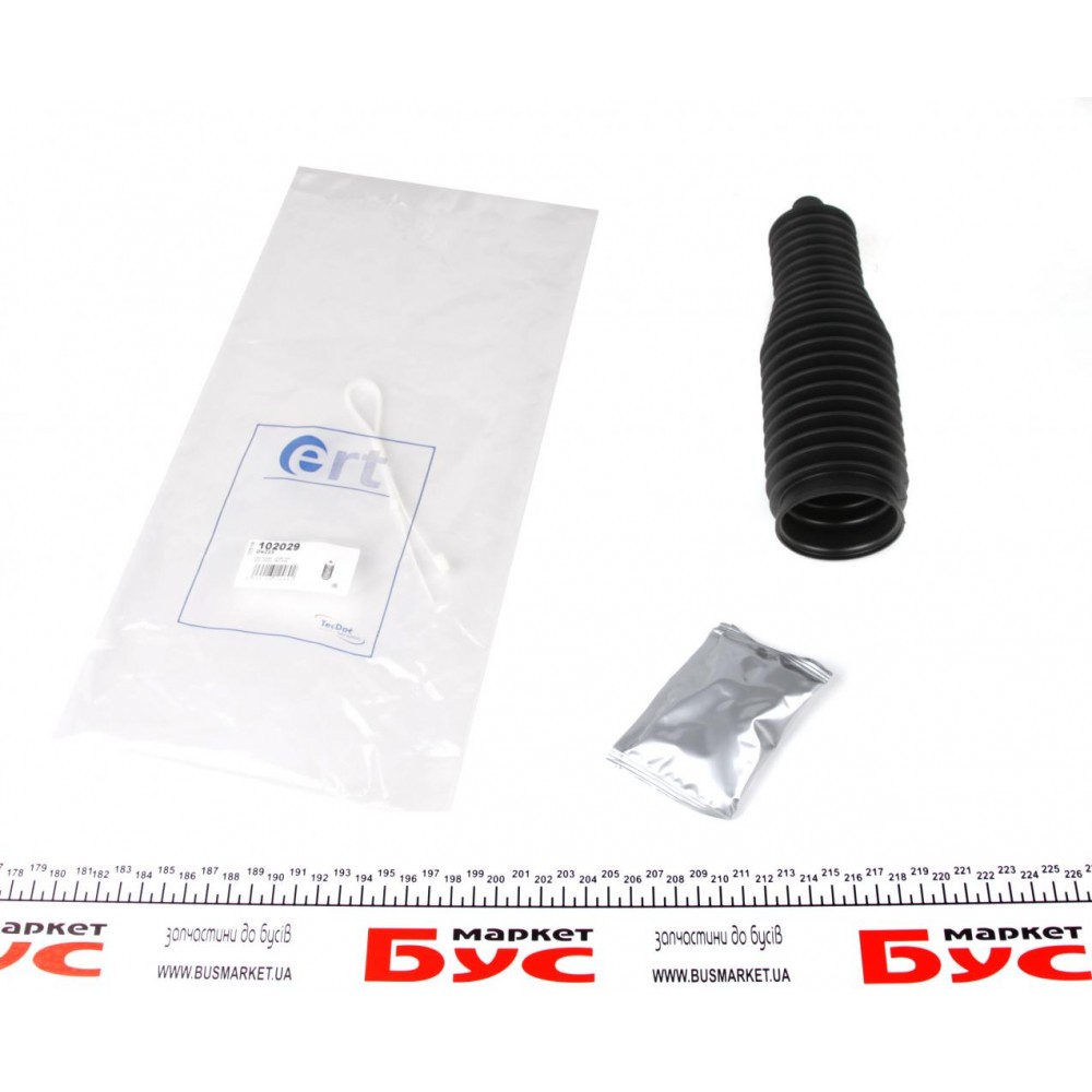 Пильник рейки рульової Citroen Jumper/Fiat Ducato/Peugeot Boxer 06- (15x55x225mm)