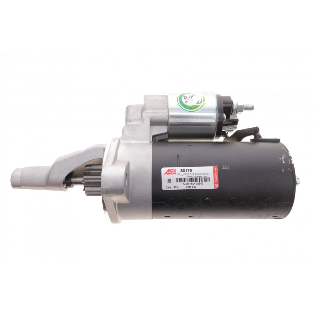 Стартер Audi A4/A6/A8 2.5 TDI 97-06 (2kw) (z=10)