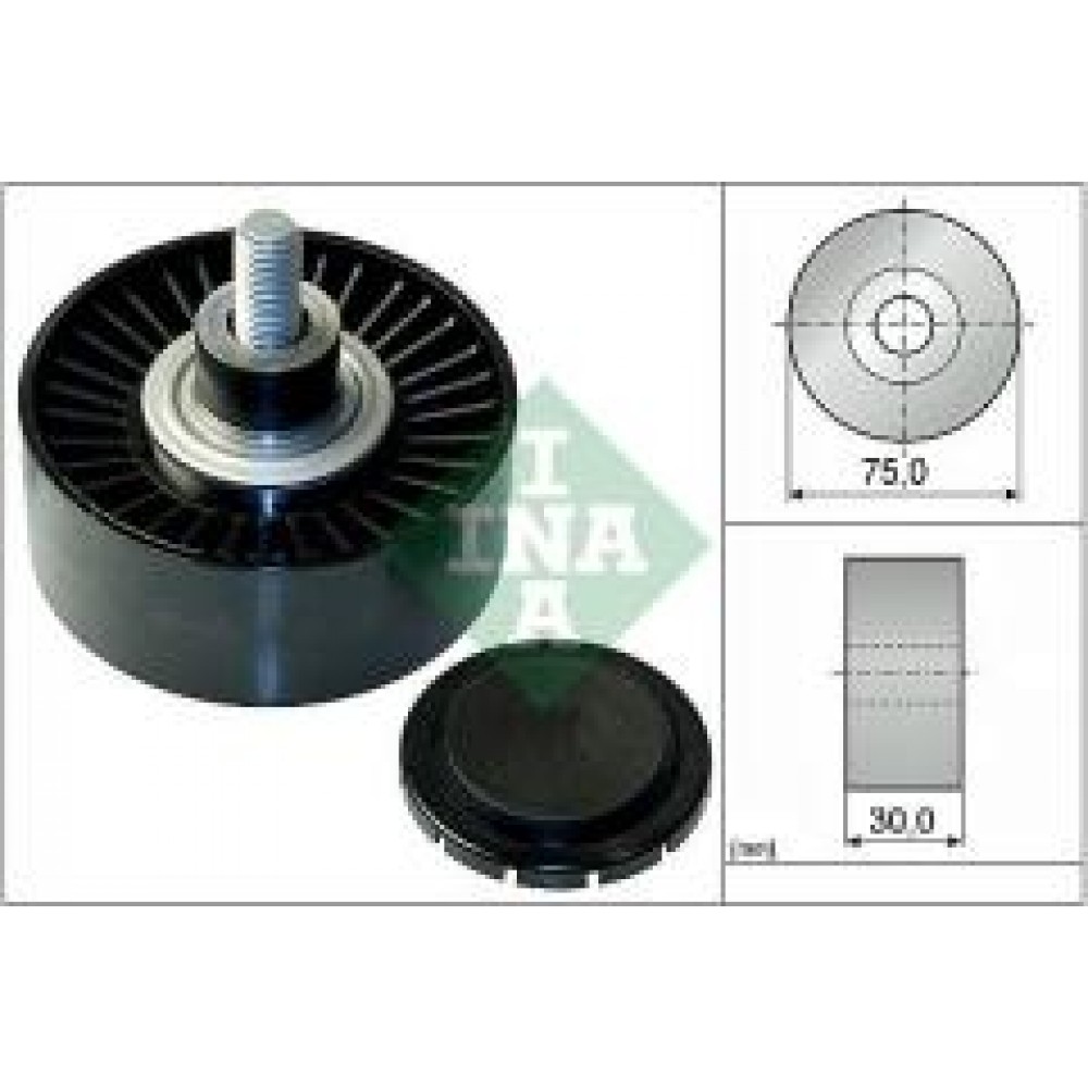 Ролик генератора BMW 3 (E90) 06-11 (паразитний) (75x30) N54/N55