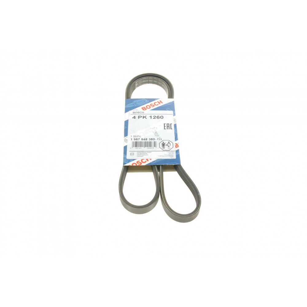 Ремінь генератора Renault Megane I 1.4-1.6i/e (+AC) 96-97/Land Rover Range Rover 92-94 (4PK1260)