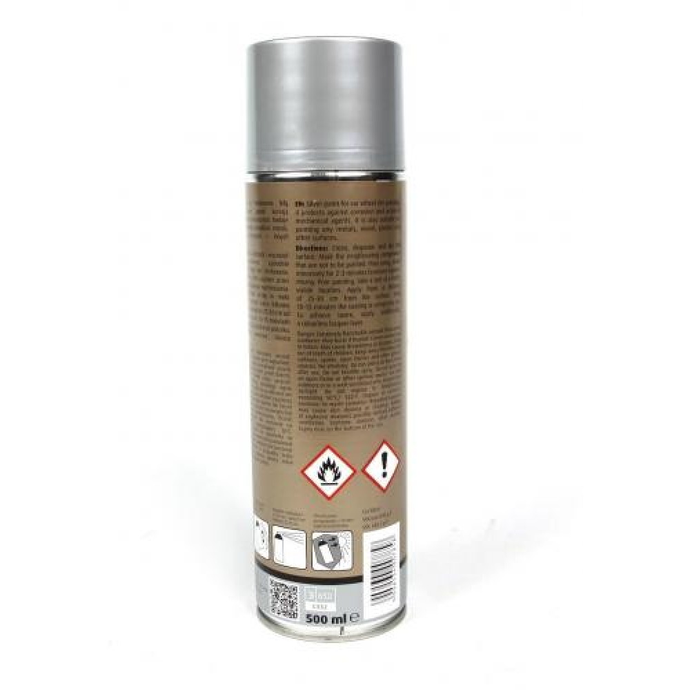 Фарба для стальних дисків (срібно) (500ml) (аерозольна)