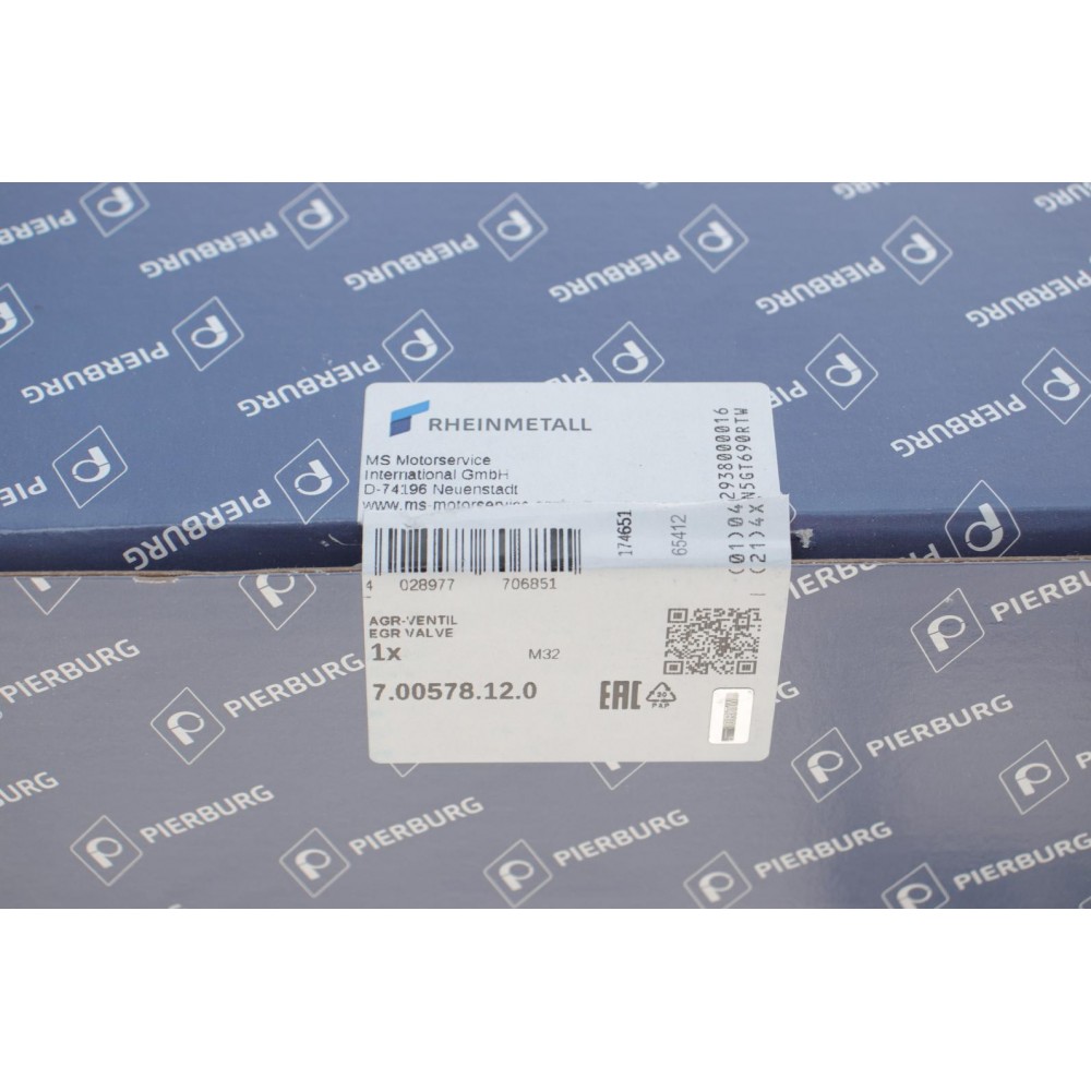 Клапан EGR Land Rover Discovery/Freelander/Range Rover Evoque 2.2D 06-