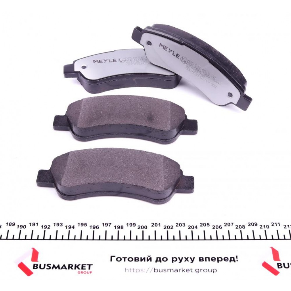 Колодки гальмівні (задні) Fiat Ducato/Peugeot Boxer 06-
