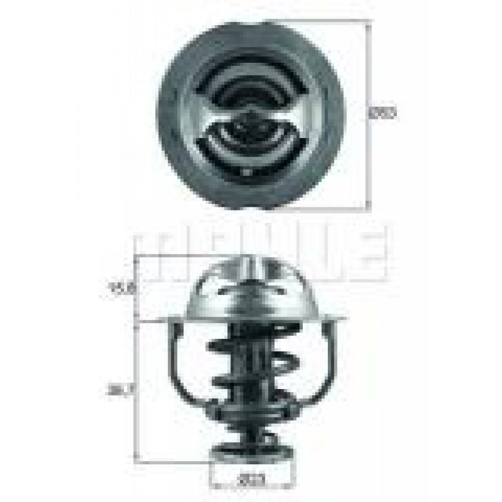 Термостат VW Jetta IV 1.8TSI 14-/2.0TSI 12-17