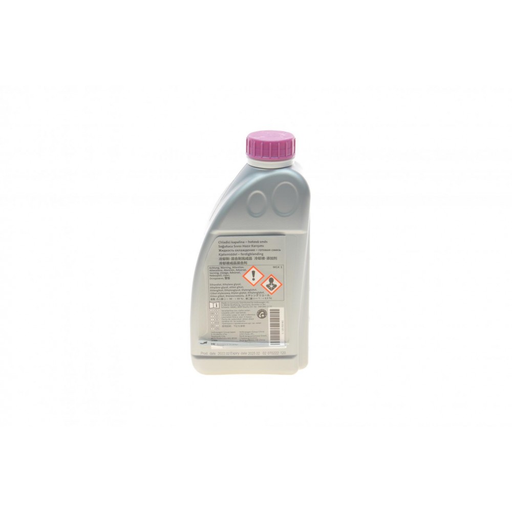 Антифриз (фіолетовий) G12 Evo (-35°C готовий до застосування) (1L)
