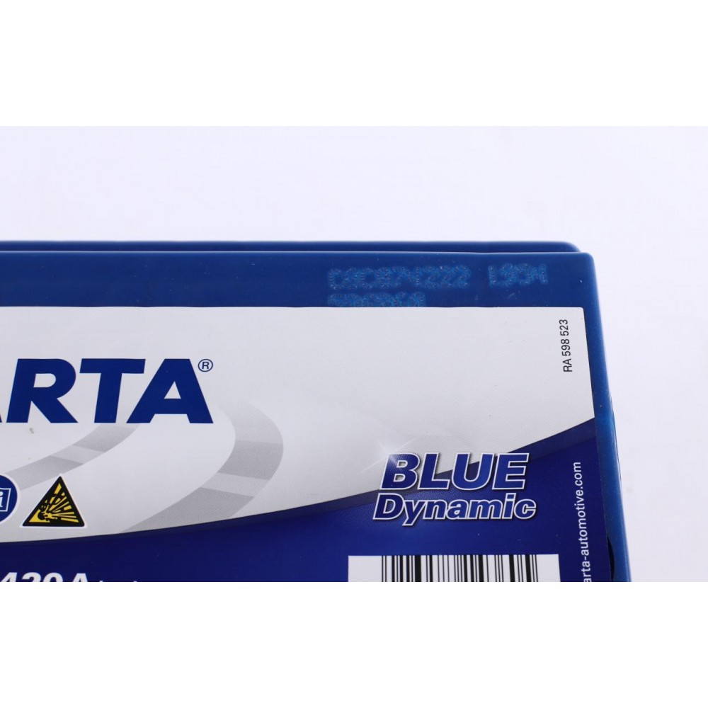 Акумуляторна батарея 44Ah/420A (175x175x190/+R/B13) Blue Dynamic B36