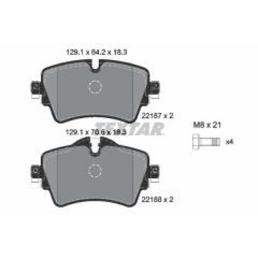 Колодки гальмівні (передні) BMW 2 (F45/F46) 14- (Lucas) Q+