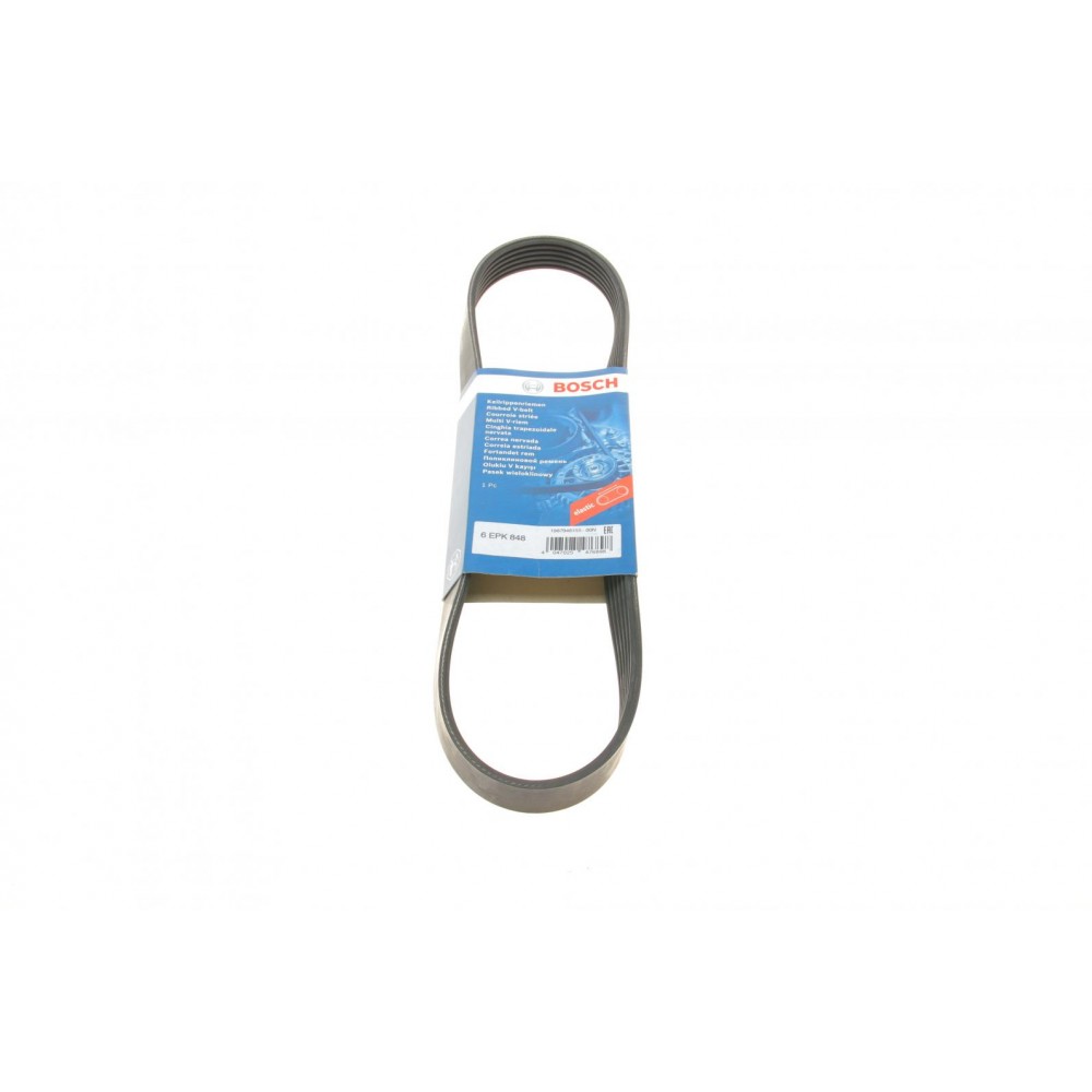 Ремінь генератора Citroen C3/C4/Peugeot 208/308 1.0/1.2 12- (6PK848)