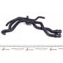 Патрубок радіатора пічки Renault Clio II/Kangoo 1.4/1.6 97- (к-кт в зборі)