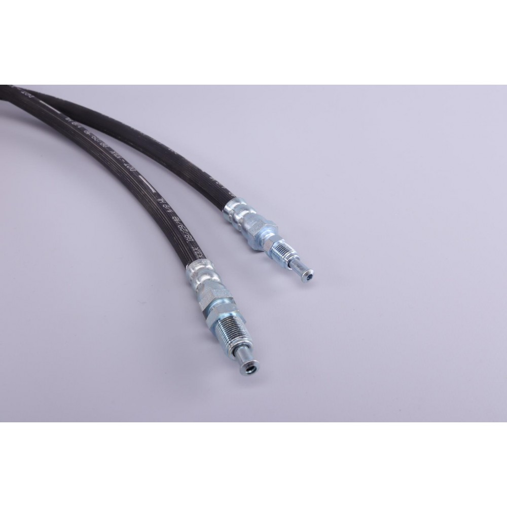 Шланг гальмівний (задній) Ford Transit 2.3/2.2TDCi-3.2TDCi 06- (К-кт) 699,5mm/715mm (M10x1/M12x1)