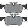 Колодки гальмівні (передні) BMW 1 (F20/F21)/2 (F22) 10- (Teves) Q+