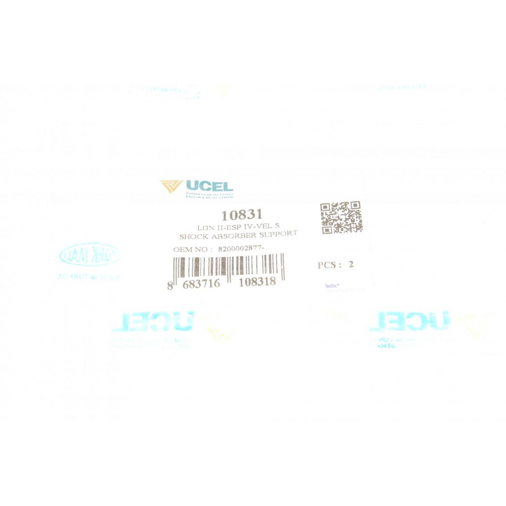 Подушка амортизатора (переднього) Renault Espace IV 1.9/2.0/3.0 dCi 02-