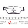 Колодки гальмівні (передні) BMW 3 (E90) 1.6-2.0 i 04-11