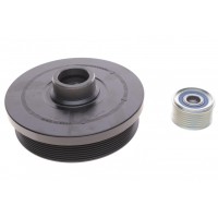 Шків колінвалу + шків генератора BMW 5/7/X5/X6 2.5-4.0D 08- (7PK)