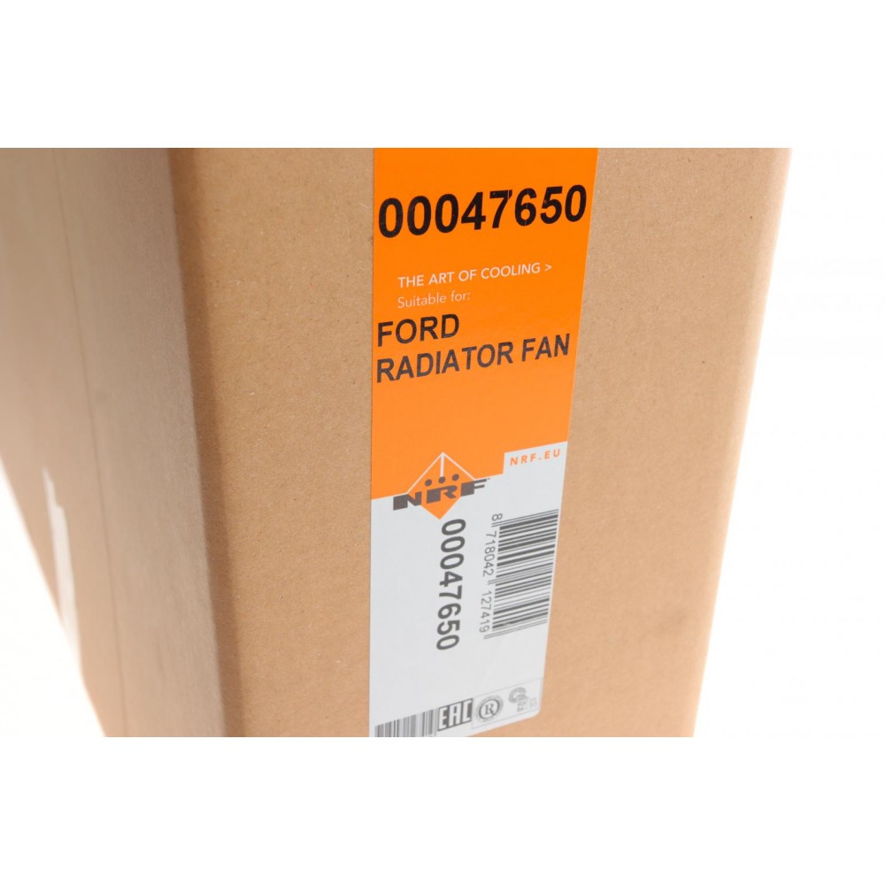 Вентилятор радіатора Ford B-Max 1.5TDCi 12-/Fiesta 1.2-1.6 08-/Ecosport 1.5TDCi 13- (з дифузором)