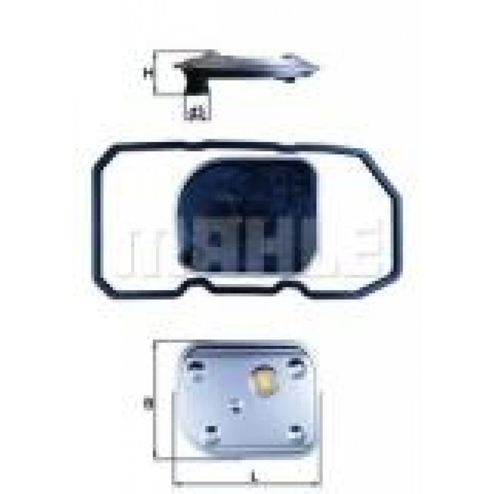 Фільтр АКПП MB A-class (W169)/B-class (W245) 04- (M266/OM640)