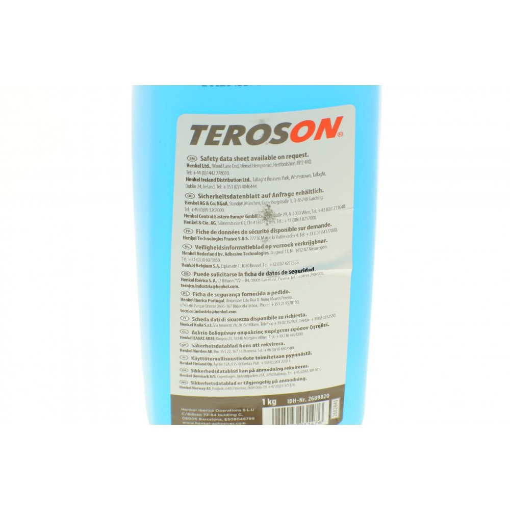 TEROSON BOND GLASS CLEANER, 1KG M Очисник для скла