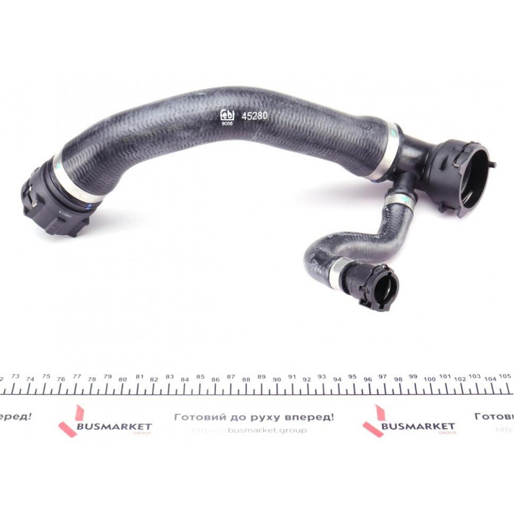Патрубок радіатора BMW 5 (E39) 3.5-4.0 i 96-03