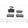 Колодки гальмівні (задні) VW Polo 01-/Skoda Fabia 99-08/Seat Cordoba/Ibiza 02-09(Lucas)(з датчиком)