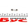 Автолампа C3W 12V 3W SV7-8 (S7d) (пальчик 8x31mm)