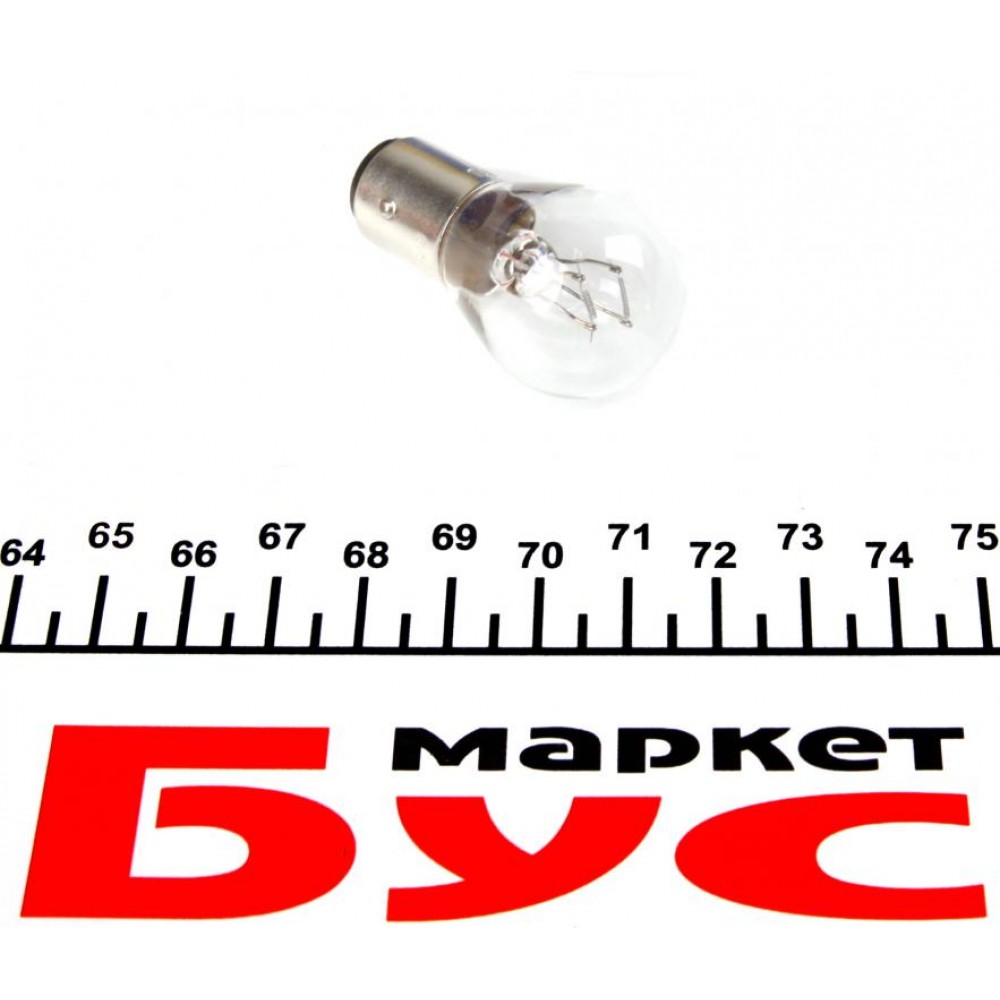 Автолампа P21/4W 24V 21/4W BAZ15d
