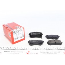 Колодки гальмівні (задні) Hyundai Accent/I20/I30/Kia Ceed/Rio/Sportage 1.2-3.3 05- (Mando)