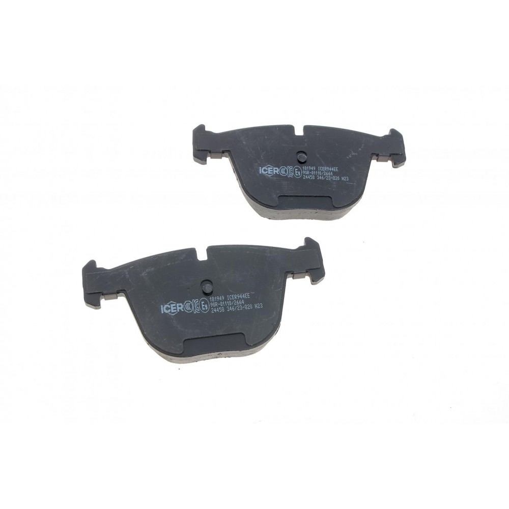 Колодки гальмівні (задні) BMW 5 (F07) 09-/7 (F01-F04) 08-15/X5 (E70/F15/F85)/X6 (E71/E72/F16) 06-