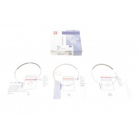 Кільця поршневі Volvo C30/C70/S40/S60/S80/V60/XC60/XC70/XC90 2.4D 01- (81.00mm/STD) (2-1.75-2)