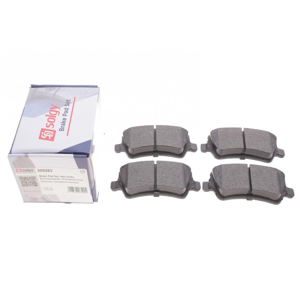 Колодки гальмівні (задні) Ford Galaxy/S-Max 06-15/Volvo S60/S80/V60/V70/XC60/XC70 08-/Land Rover 11