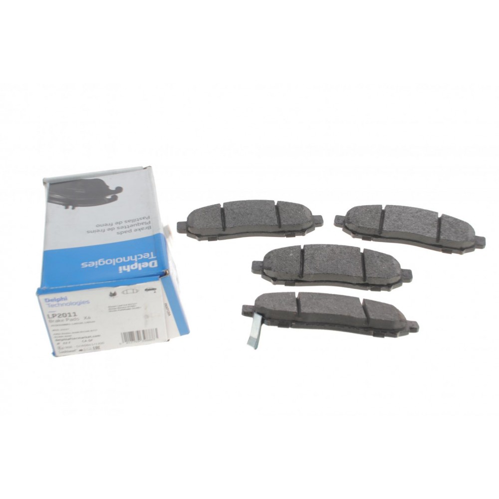 Колодки гальмівні (передні) Nissan NP300 Navara/Pathfinder III 05-