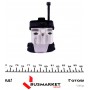 Комплект ланцюга ГРМ Citroen/Ford/Fiat/Peugeot 2.2HDI 05-